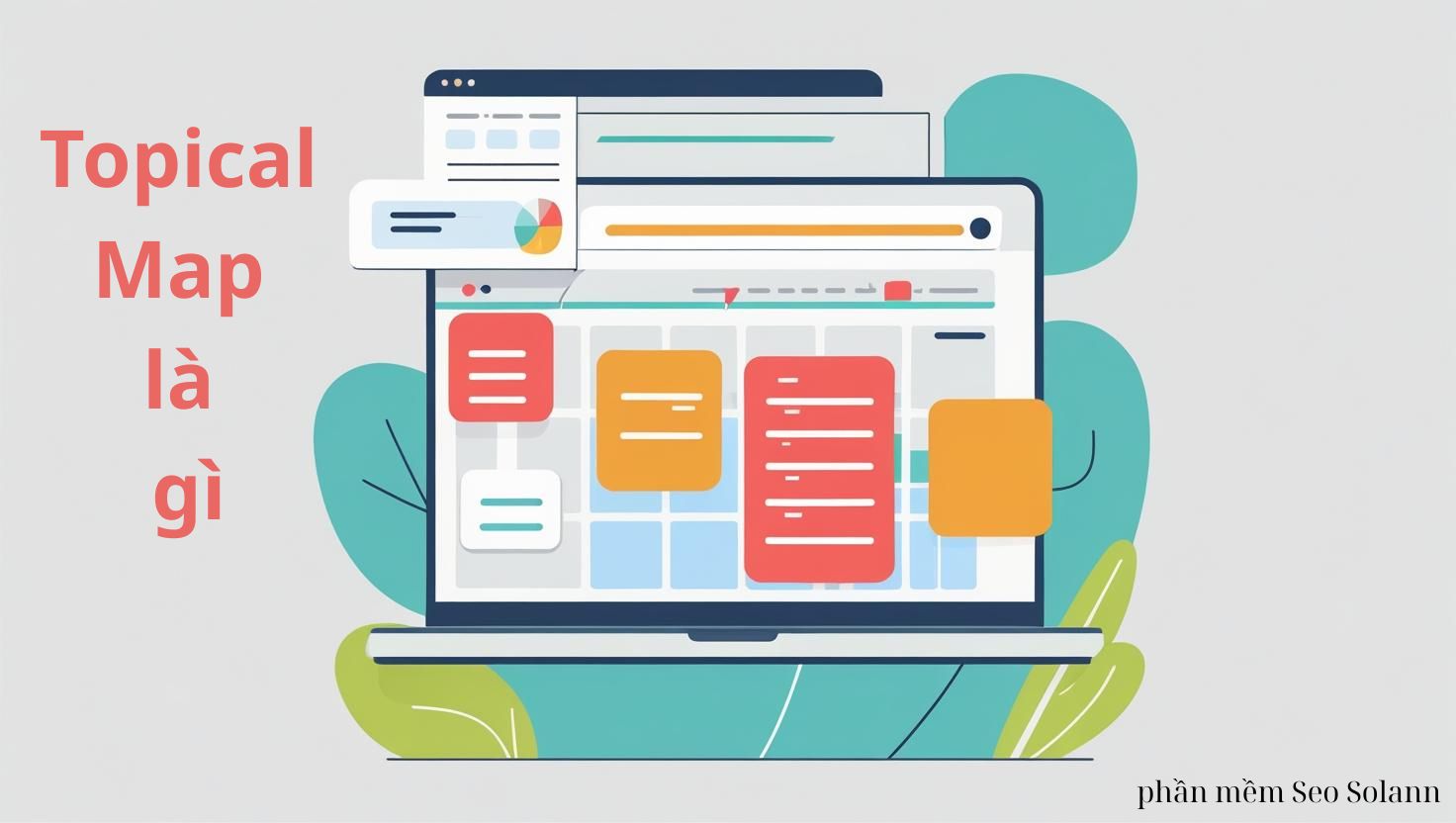 Topical Map SEO Illustration